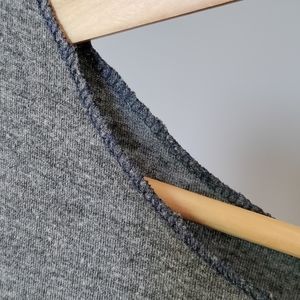 Handmade rayon cotton blend a line dress with silkscreen detail
